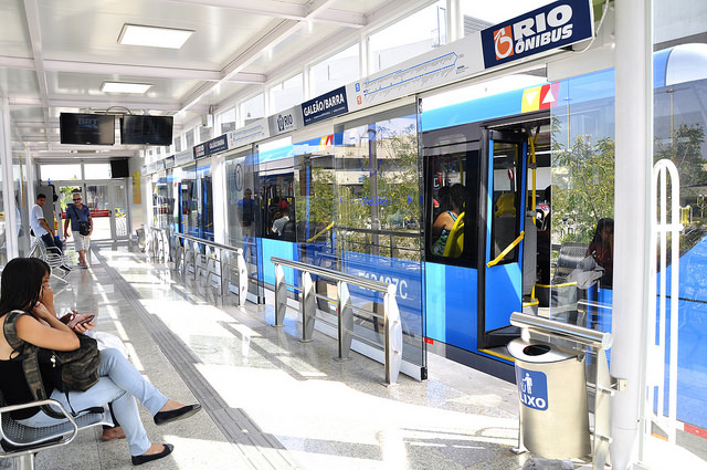 Sistema BRT do Rio. 